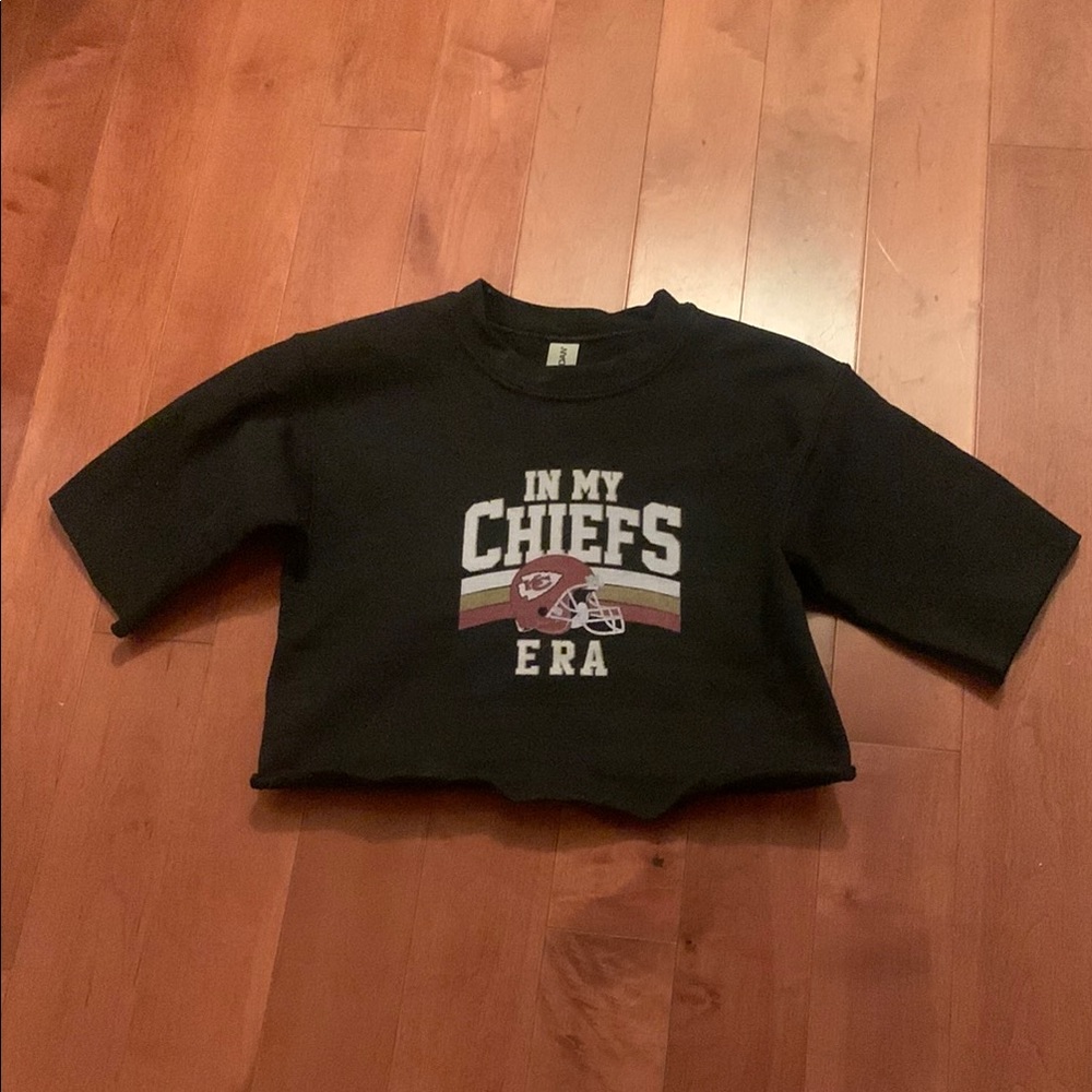 Taylor Swift Chiefs Black Short Sleeve Tee Casual Cotton